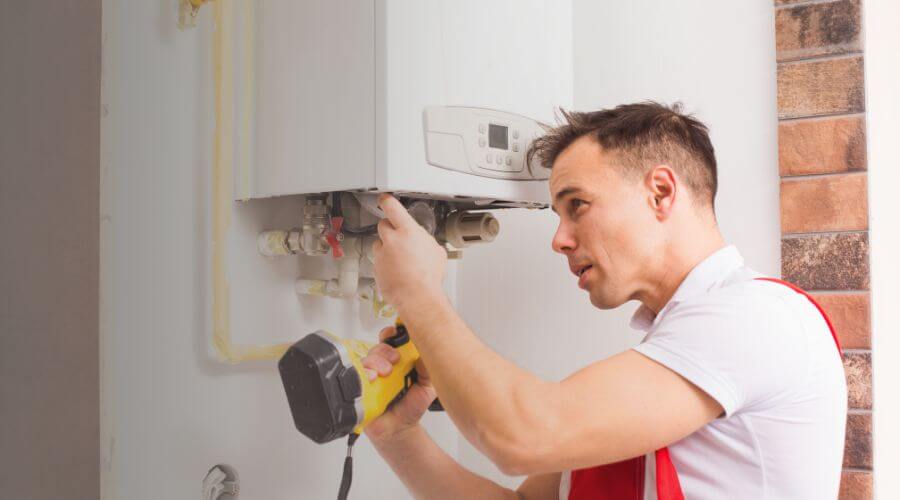 Local tankless water heater installation in Bridgeton, IN
